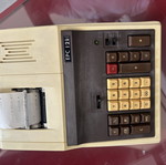IME EPC 121 printing calculator from 1970s, used, made in Japan