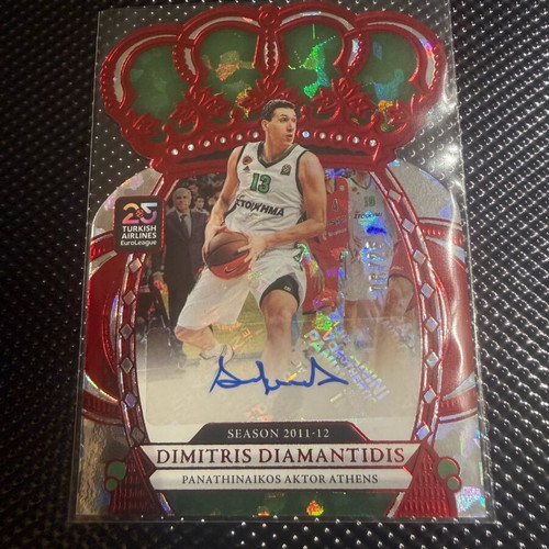 Crown Royale Euroleague Dimitris Diamantidis 2024-25 card like new