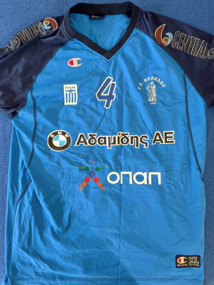 Champion αυθεντική φανέλα βόλεϊ Ηρακλή Θεσσαλονίκης #4 Νίκος Ιωαννίδης, XL