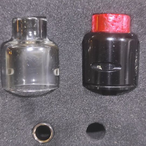 Mongrel RDA by Damn Vape like new, black
