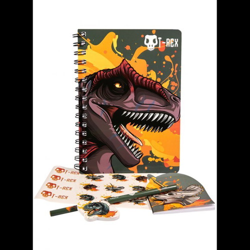 Valiant Dino T-Rex Writing Set new, factory sealed