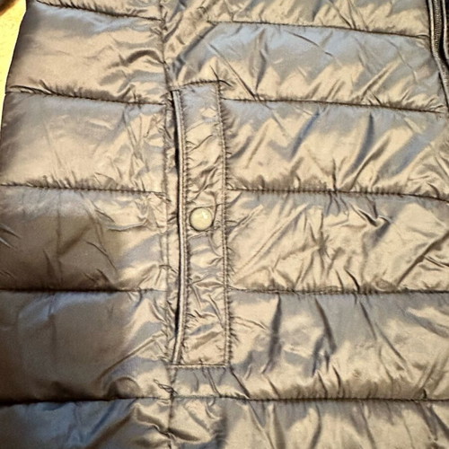 Pull & Bear Large jacket like new with small defect, black