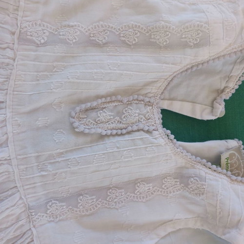White Premaman dress in excellent condition for 18-month-old girl