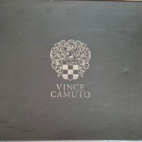 Vince Camuto Peep Toe Sandals like new, size 37, black