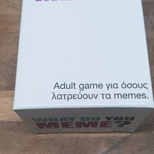 What Do You Meme? Board Game like new