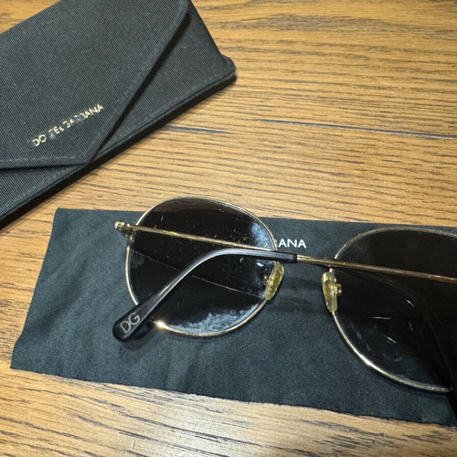 Dolce and Gabbana sunglasses used, authentic black