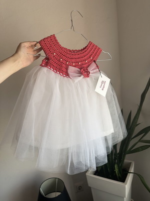 Vanilla Magnolia boutique baby dress, 12 to 18 months