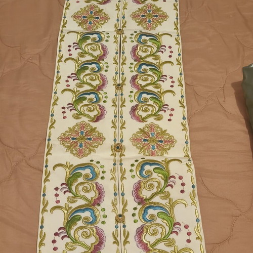 Complete Set of Hieratic Vestments Handmade with Gold Details like New