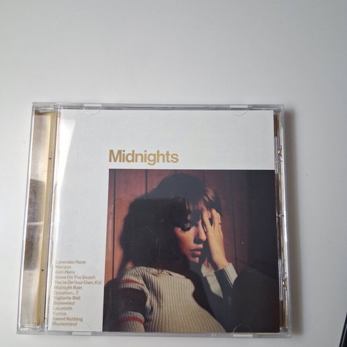 Taylor Swift Midnights CD Mahogany Edition like new