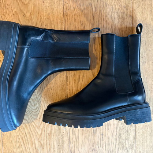 Ba&sh Chelsea Boots Coda Black New Size 38