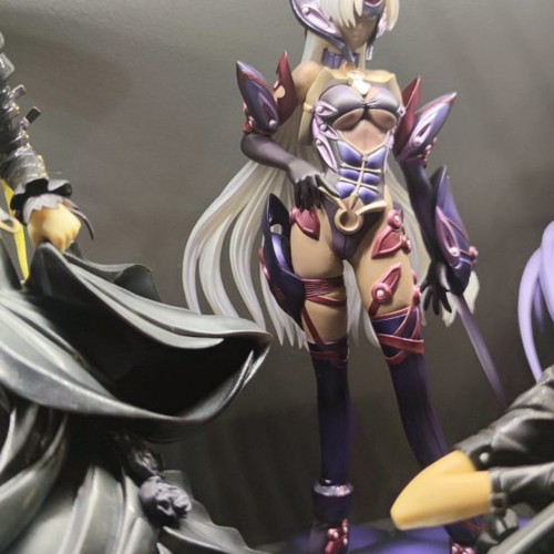 Anime PVC figures used, girls set