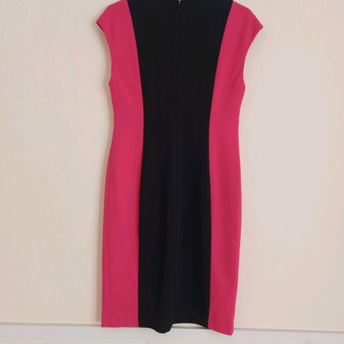 Calvin Klein dress used, size S, black-pink