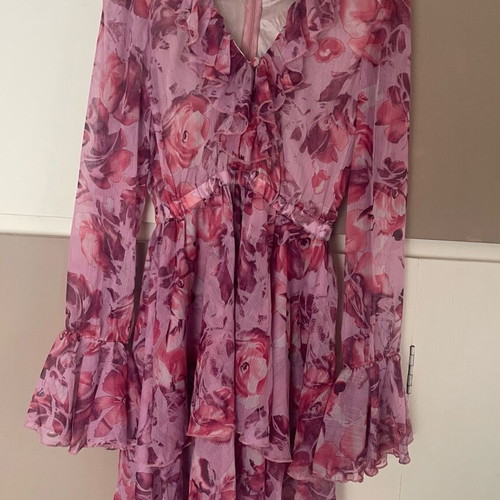 Erya dress romantic airy, like new, size S/M, pink