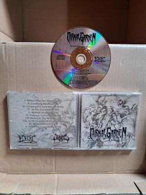 Carnal Garden Where They Are Silent CD като нов, метъл