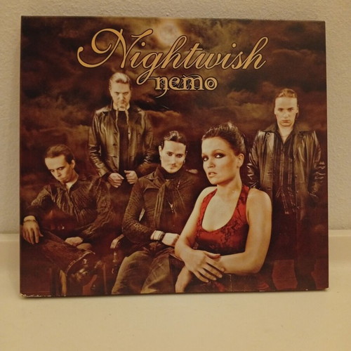Nightwish Over the Hills and Far Away & Nemo CD pack used, metal