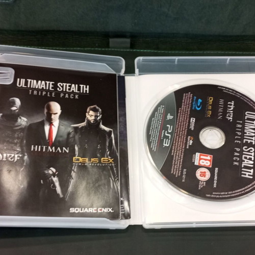 Ultimate Stealth Triple Pack used for PlayStation 3