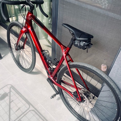 Merida Silex 4000 Gravel Bike like new, red, 700c wheels
