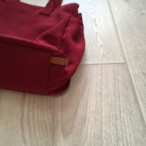 Superga utility tote bag used, red