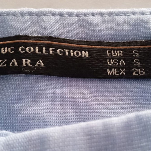 Zara women's summer pants like new, blue, size S