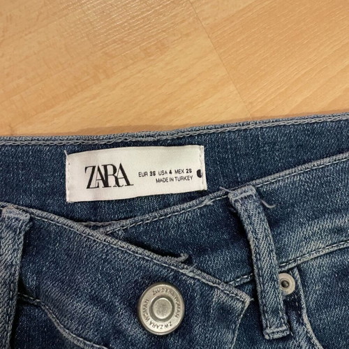 Jean pants Zara new, blue, size S