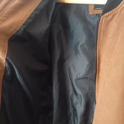 Bershka Brown Jacket with Black Details like new, Size M