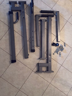 Viking dip bars with adjustable height