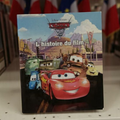Βιβλίο Cars McQueen στα γαλλικά καινούργιο