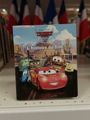Βιβλίο Cars McQueen στα γαλλικά καινούργιο