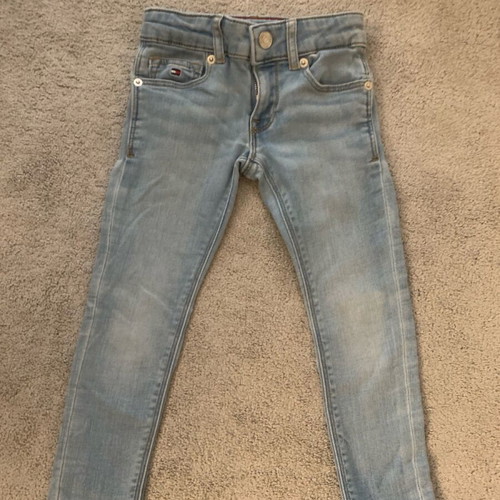 Tommy Hilfiger girls' jeans like new, size 104 cm, blue