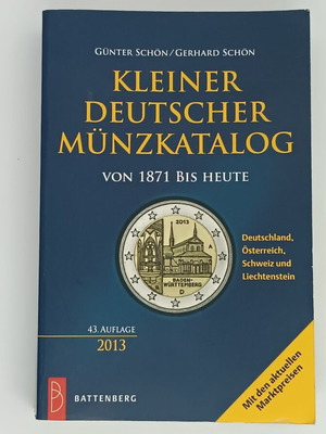 Каталог немски монети 2013 употребяван