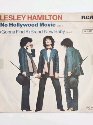 Lesley Hamilton No Hollywood Movie 7" δισκάκι βινυλίου μεταχειρισμένο