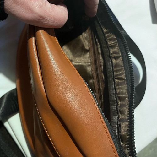 Boxnow brown crossbody waist bag like new