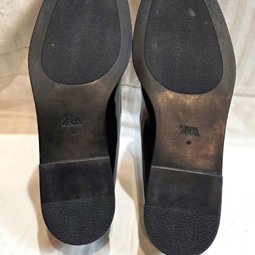Zara Mary Janes Size 40 Black Like New