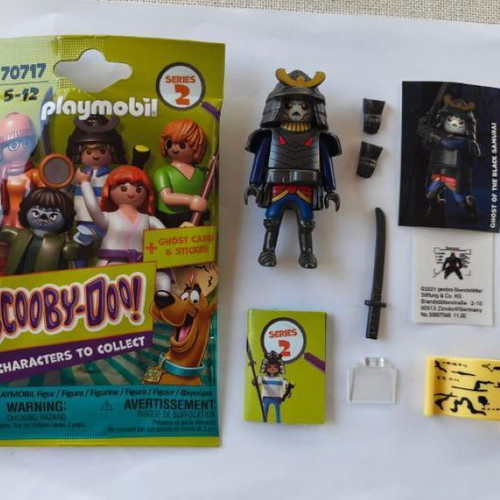 Playmobil 70717 Scooby-Doo! Mystery Figures Series 2 Samurai Ghost new