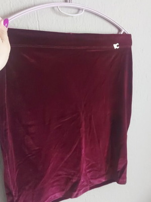 Bordeaux skirt Cento Fashion like new, size L 40 12