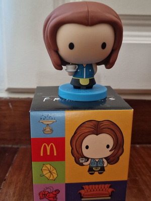 McDonalds Happy Meal toys: Friends Rachel figure and 2 Minecraft figures