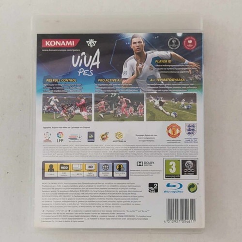 PES 2013 PS3 game