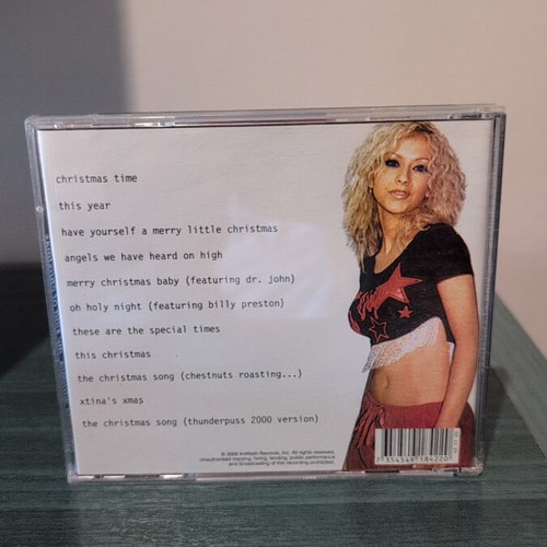 Christina Aguilera Christmas CD like new