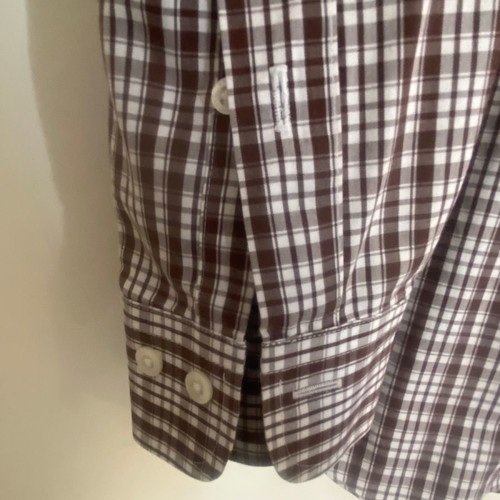 Brooks Brothers shirt used Small brown premium cotton