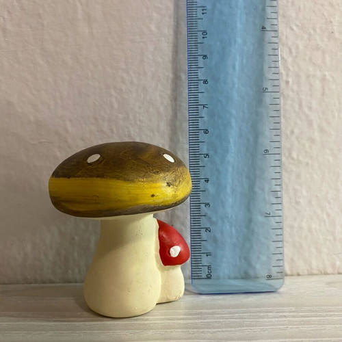 Ceramic decorative mushroom like new