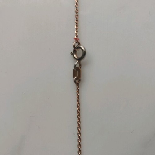 Silver gold-plated key-shaped pendant like new