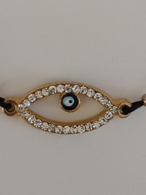 Bracelet with evil eye like new