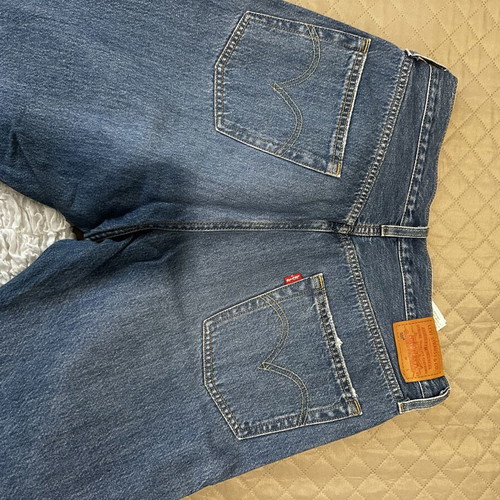 Jeans Levi's used, pack of 5, black and dark blue