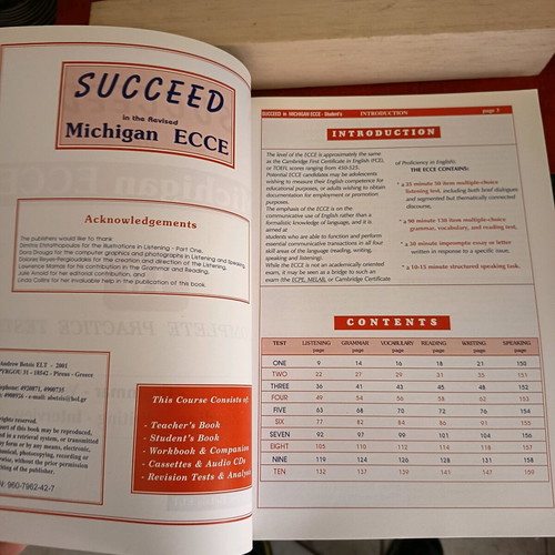 Succeed Michigan ECCE book new with complete tests