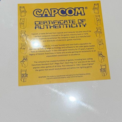 Resident Evil Art Print new, number 107 of 995, official Capcom