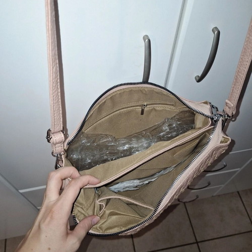 Linda crossbody shoulder bag new, beige