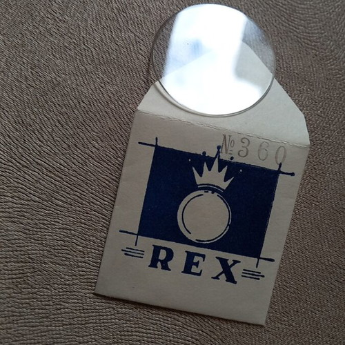 Rex 360 watch glass new