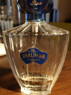 Guerlain Shalimar Eau de Cologne 5 ml μεταχειρισμένο, κλασικό μπουκάλι