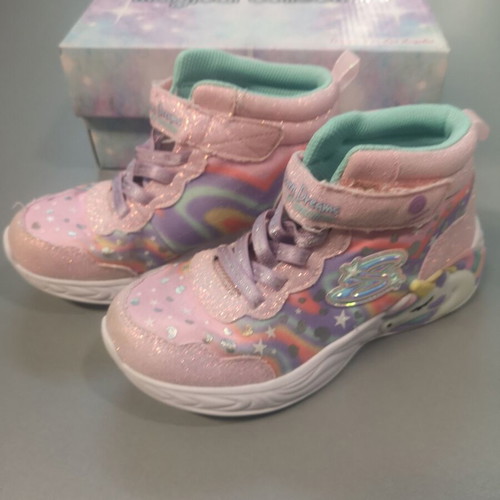 Skechers Unicorn Dreams Magical Dreamer boots, size 32