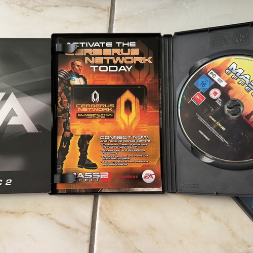 Mass Effect 1 and Mass Effect 2 PC games used, sci-fi RPG pack